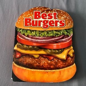 Best Burgers (Shaped Cookbook)‎ board book